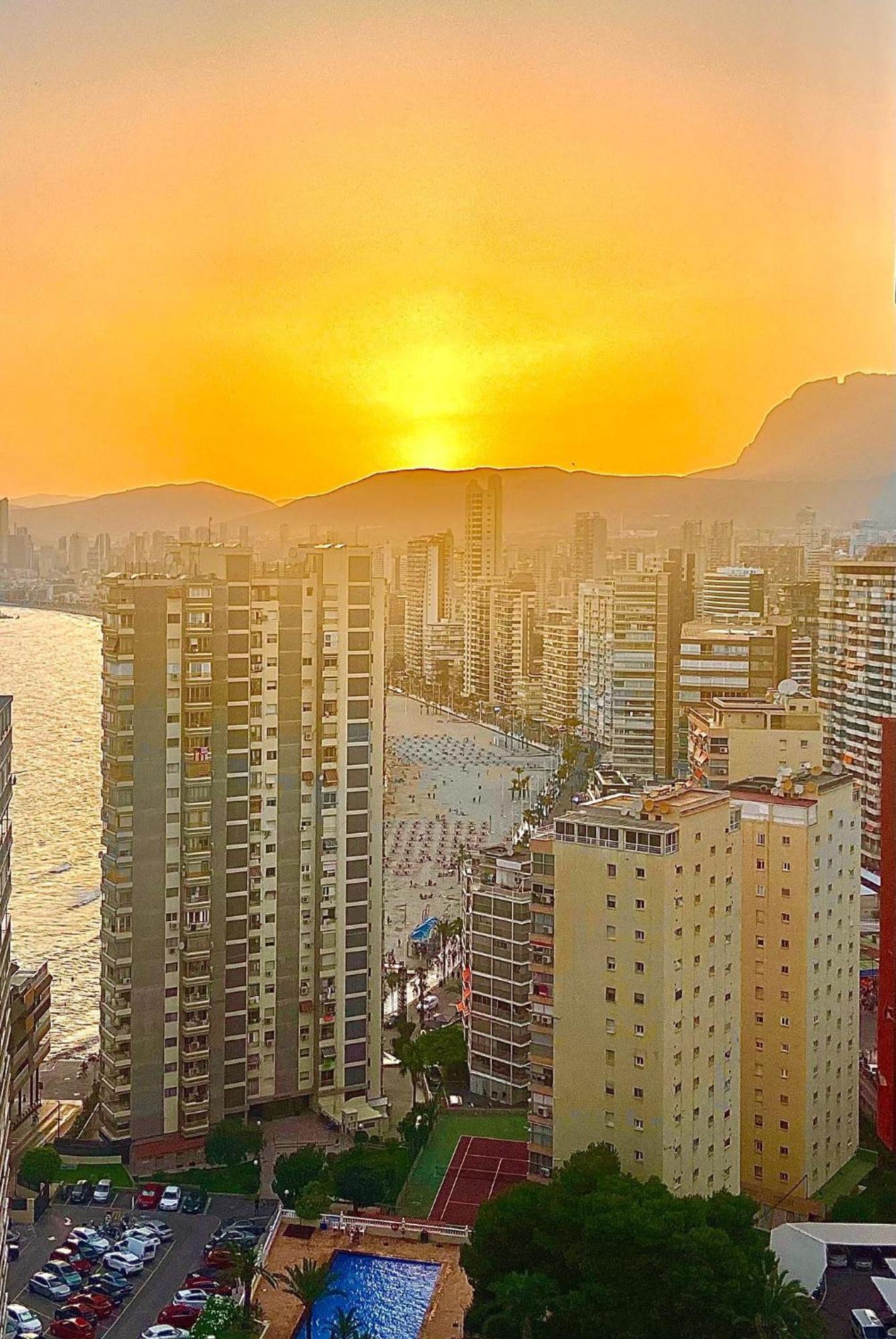Ferienwohnung Piso Eva Con Magnificas Vistas Benidorm Exterior foto